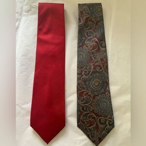 Chaps and Bill Blass ties